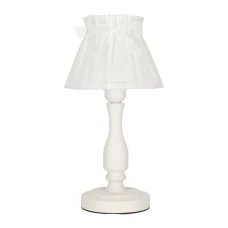 Candellux ZEFIR E27 білий 41-73815. Настільна лампа декоративна