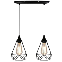 Candellux GRAF E27 чорний 32-62895. Світильник підвісний