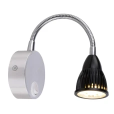 Candellux DINO 3000К срібний 21-43733. Бра