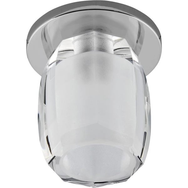 Точковий світильник врізний Candellux SK-24 G4 хром 2286405 - Фото 1