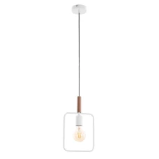 Candellux FRAME E27 бежевий, білий 31-73563. Світильник підвісний