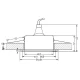 Точковий світильник врізний Candellux SH-13 MR16 хром 2258959