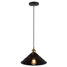 Candellux SCRIMI E27 чорний 31-58140. Світильник підвісний