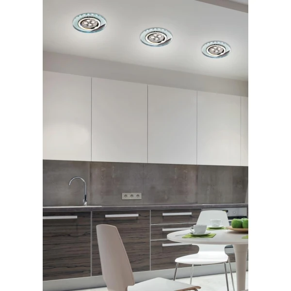 Точковий світильник врізний Candellux SS-23 GU10 6500К хром 2226941 - Фото 5