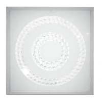 Candellux LUX 16 Вт 6500К нікелевий 10-60693. Стельовий світильник