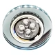 Точковий світильник врізний Candellux SS-23 GU10 6500К хром 2226941