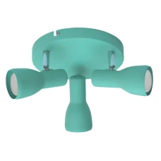 Candellux PICARDO E14 зелений, хром 98-50601. Спот світильник