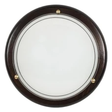 Candellux 1030 E27 коричневий 13-71104. Стельовий світильник