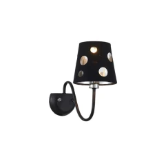 Candellux BATLEY E14 чорний 50401108. Бра