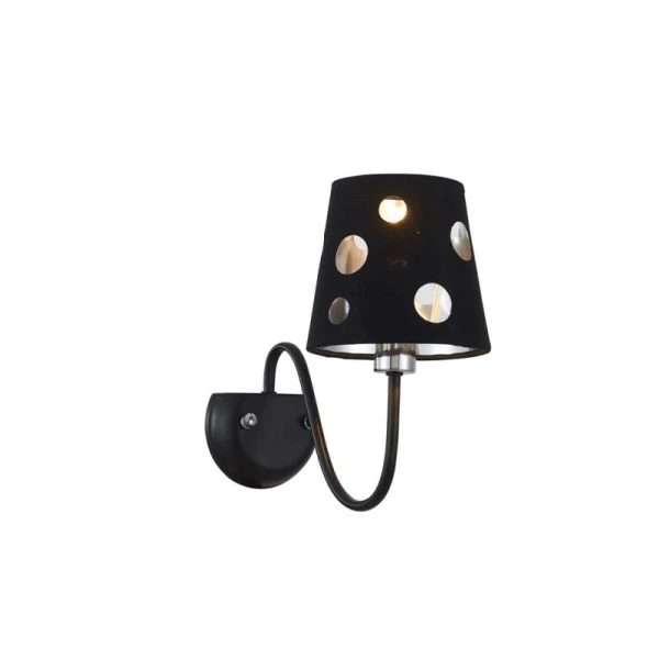 Бра Candellux BATLEY E14 чорний 50401108 - Фото 1