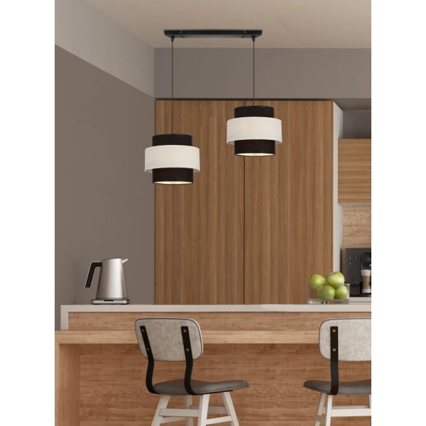 Підвісний світильник Candellux BENTA Е27 чорний 32-17802 - Фото 1