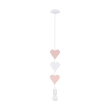 Candellux HEART E27 білий 31-12142. Світильник підвісний