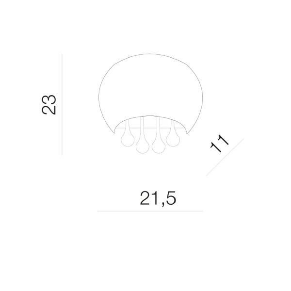 Бра Azzardo BURN G9 хром AZ0911 - Фото 2