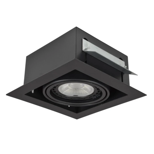 Світильник точковий врізний Azzardo Nova GU10 чорний AZ2869 - Фото 1