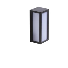 Azzardo Veneto E27 графітовий AZ4349. Настінний вуличний світильник