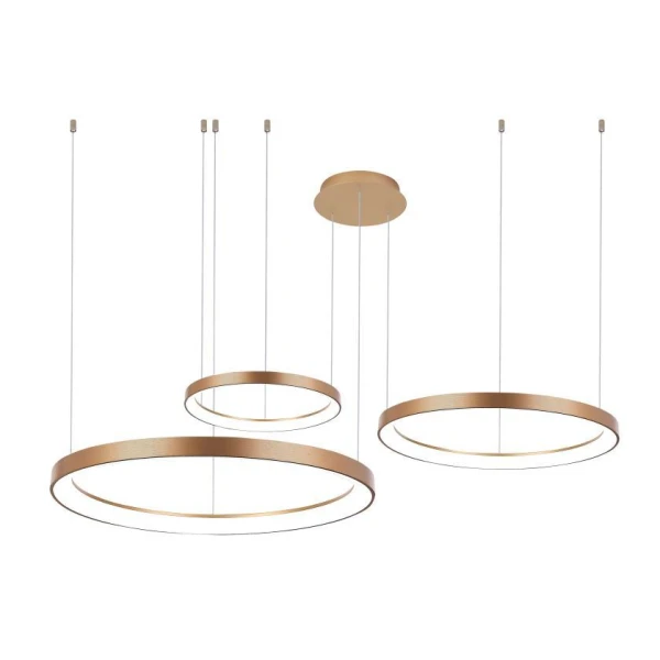 Підвісний світильник Azzardo Agnes 40 Вт 3000K-6500K золотий AZ5026