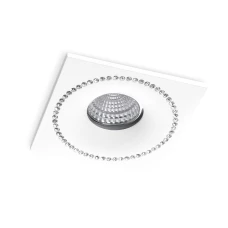 Azzardo SIMON GU10 білий AZ1474. Точковий світильник врізний