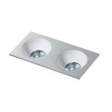 Azzardo HUGO GU10 алюмінієвий AZ1737. Точковий світильник врізний