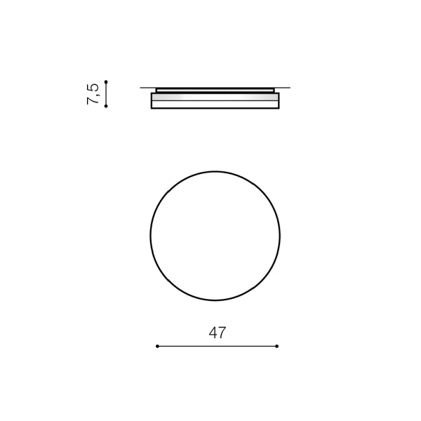 Світильник стельовий Azzardo Sona 45 Вт 3000K-6500K білий AZ2761 - Фото 2