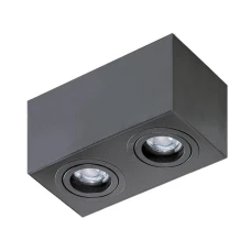Azzardo Brant GU10 чорний AZ2827. Світильник точковий