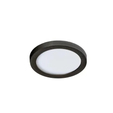 Azzardo Slim 6 Вт 3000K чорний AZ2834. Точковий світильник врізний