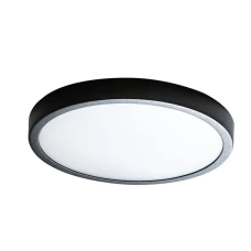 Azzardo Malta 18 Вт 4000K чорний AZ4240. Стельовий світильник