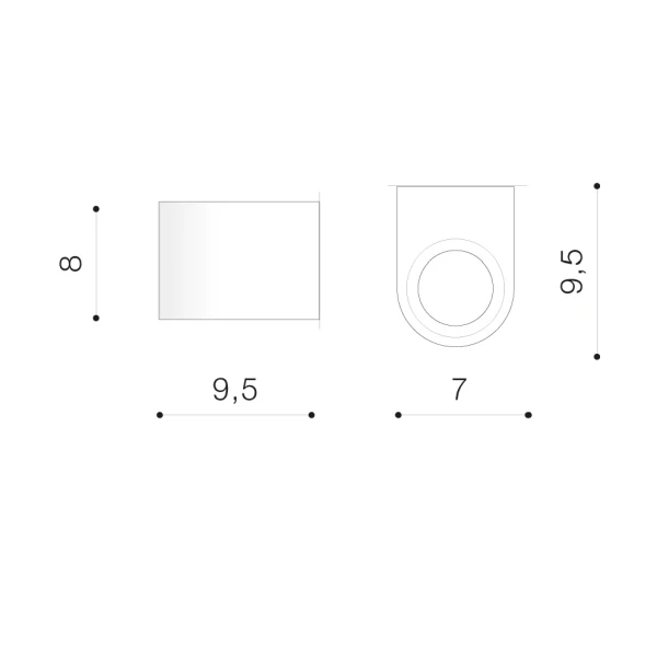 Фасадний світильник Azzardo Rimini GU10 чорний AZ4265 - Фото 2