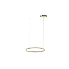 Azzardo Halo 90 Вт 3000K-6500K золотий AZ5348. Світильник підвісний