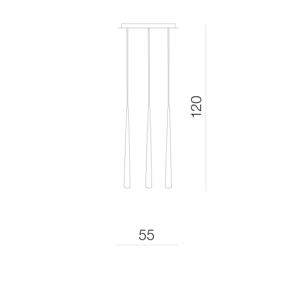 Підвісний світильник Azzardo STYLO G9 хром AZ0133 - Фото 2