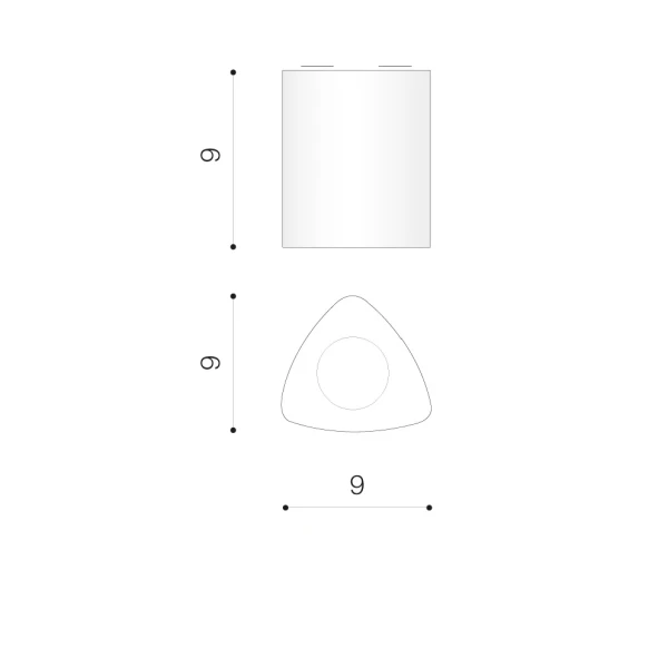 Точковий світильник Azzardo DARIO GU10 білий AZ1056 - Фото 2