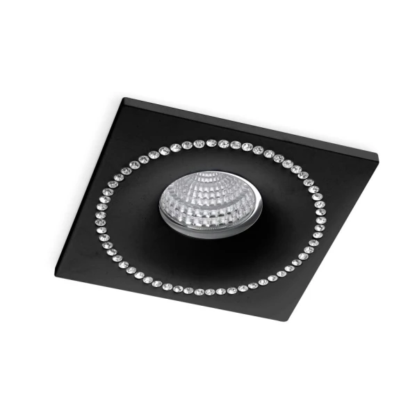 Світильник точковий врізний Azzardo SIMON GU10 чорний AZ1615 - Фото 1