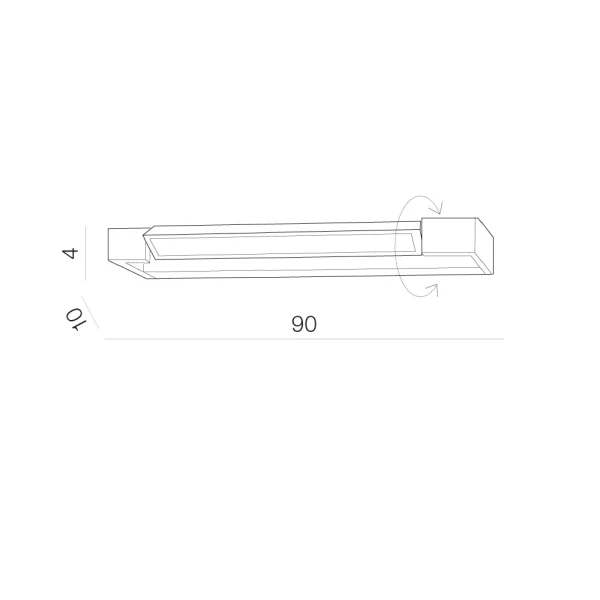 Світильник у ванну Azzardo Dali 24 Вт 3000K білий AZ2794 - Фото 2