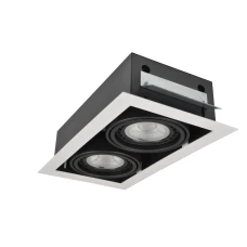 Azzardo Nova GU10 білий AZ2877. Точковий світильник врізний