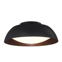 Azzardo Lenox 40 Вт 3000K чорний AZ3146. Стельовий світильник