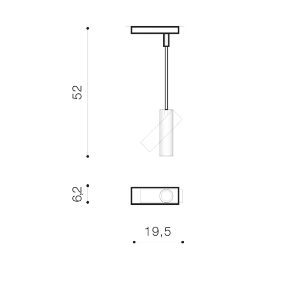Світильник спот Azzardo Lens GU10 білий AZ3513 - Фото 2