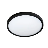 Azzardo Malta 24 Вт 3000K чорний AZ4243. Стельовий світильник