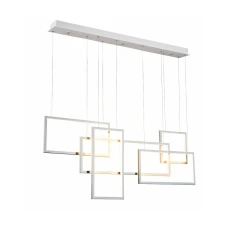 Azzardo Quadratus 105 Вт 3000K білий AZ2951. Світильник підвісний