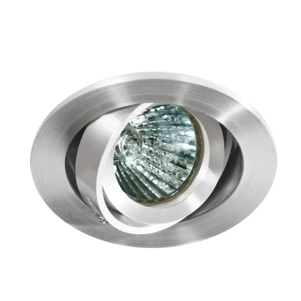 Світильник точковий врізний Azzardo CARLO GU10 алюмінієвий AZ0804 - Фото 1