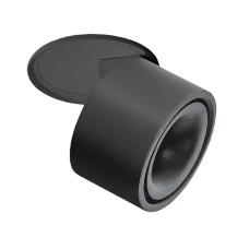 Azzardo Costa 12 Вт 3000K чорний AZ2706. Світильник точковий