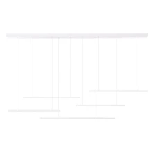 Azzardo Merlo 49 Вт 3000K білий AZ3185. Люстра підвісна