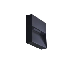 Azzardo Casoria 6 Вт 3000K сірий AZ4367. Світильник фасадний