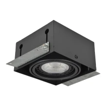 Azzardo Nova GU10 чорний AZ2872. Точковий світильник врізний