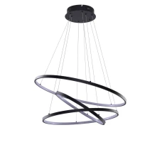 Azzardo Wheel 80 Вт чорний AZ2920. Люстра підвісна