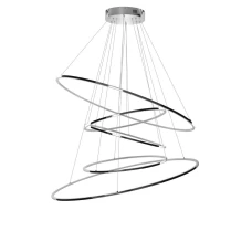 Azzardo Wheel 190 Вт 3000K хром AZ3417. Люстра підвісна