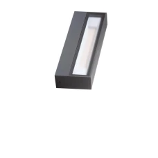 Azzardo Casola 12 Вт 3000K графітовий AZ4356. Світильник фасадний