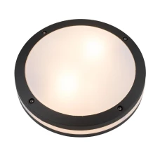 Azzardo Fano E27 чорний AZ4369. Стельовий світильник