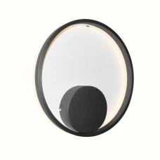 Azzardo Halo 28 Вт чорний AZ4705. Настінний світильник