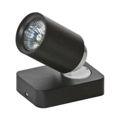 Azzardo TOMI GU10 чорний AZ0681. Спот світильник