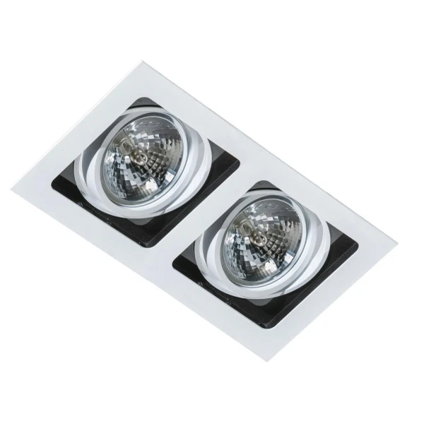 Світильник точковий врізний Azzardo SISTO GX53 білий AZ1447 - Фото 1