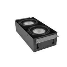 Azzardo Nova GU10 чорний AZ2935. Точковий світильник врізний